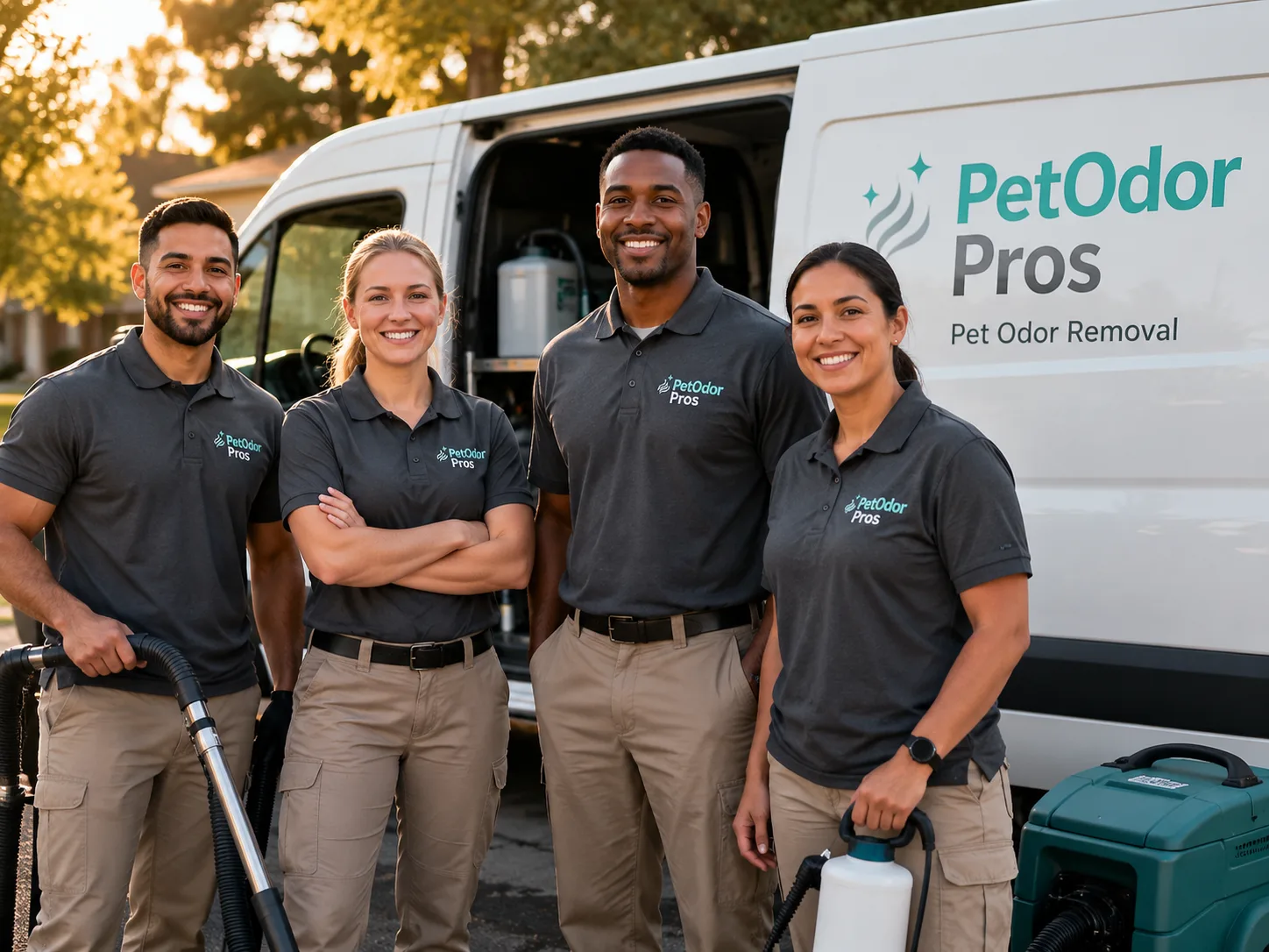 Pet Odor Removal team serving Ojibwa, WI